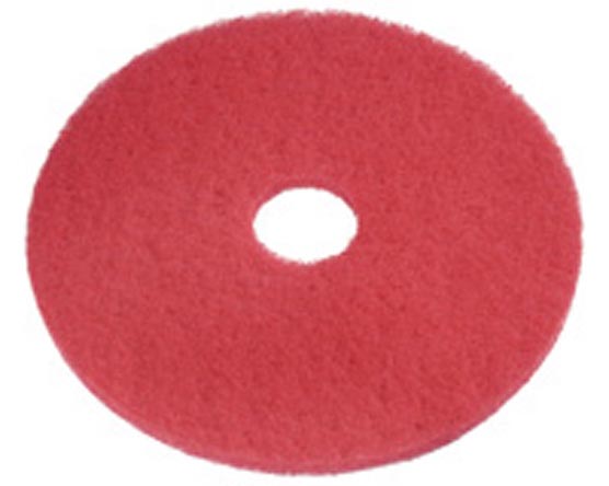 (image for) 12" Red Floor Pad, case of 12